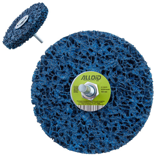 Круг зачисний "корал"з тримачем для дриля Alloid SD-100223 100мм