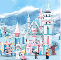 Дитячий конструктор SLUBAN M38-B0789, казковий замок принцеси, фото 2