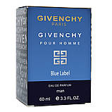Парфум чоловічий Givenchy Pour Homme Blue Label 60 мл, фото 4