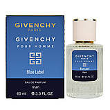 Парфум чоловічий Givenchy Pour Homme Blue Label 60 мл, фото 3