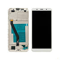 Дисплей Huawei Y6 2018 ATU-L21, Honor 7A Pro AUM-L21, Honor 7C + тачскрин (білий оригінал Китай)