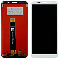 Дисплей Huawei Y5 2018 DRA-L21, Honor 7A DUA-L22 + тачскрин (белый AAA)