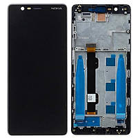Дисплей Nokia 5.1 TA-1075 TA-1061 + тачскрин (оригінал Китай з рамкою)