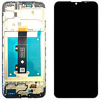 Дисплей Motorola Moto E20 XT2155 + тачскрин (AAAA з рамкою)