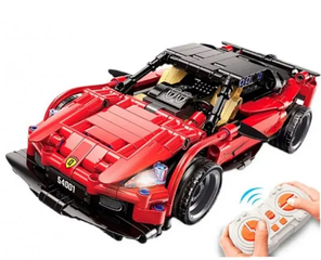 Дитячий конструктор Qman 54001, машинка на пульті керування, фото 3