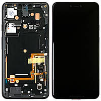 Дисплей Google Pixel 3 XL + тачскрин (оригінал Китай з рамкою)