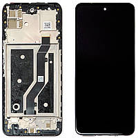 Дисплей ZTE Blade V30 + тачскрин з рамкою (оригінал Китай)