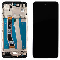 Дисплей Motorola Moto G14 XT2341 + тачскрин з рамкою (оригінал Китай)