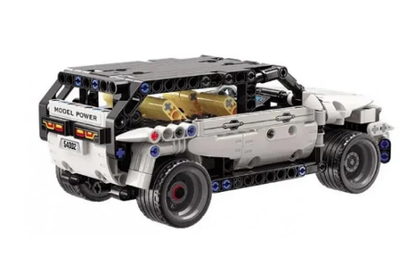 Дитячий конструктор Qman 54002, радіокерований джип (415 деталей), фото 2