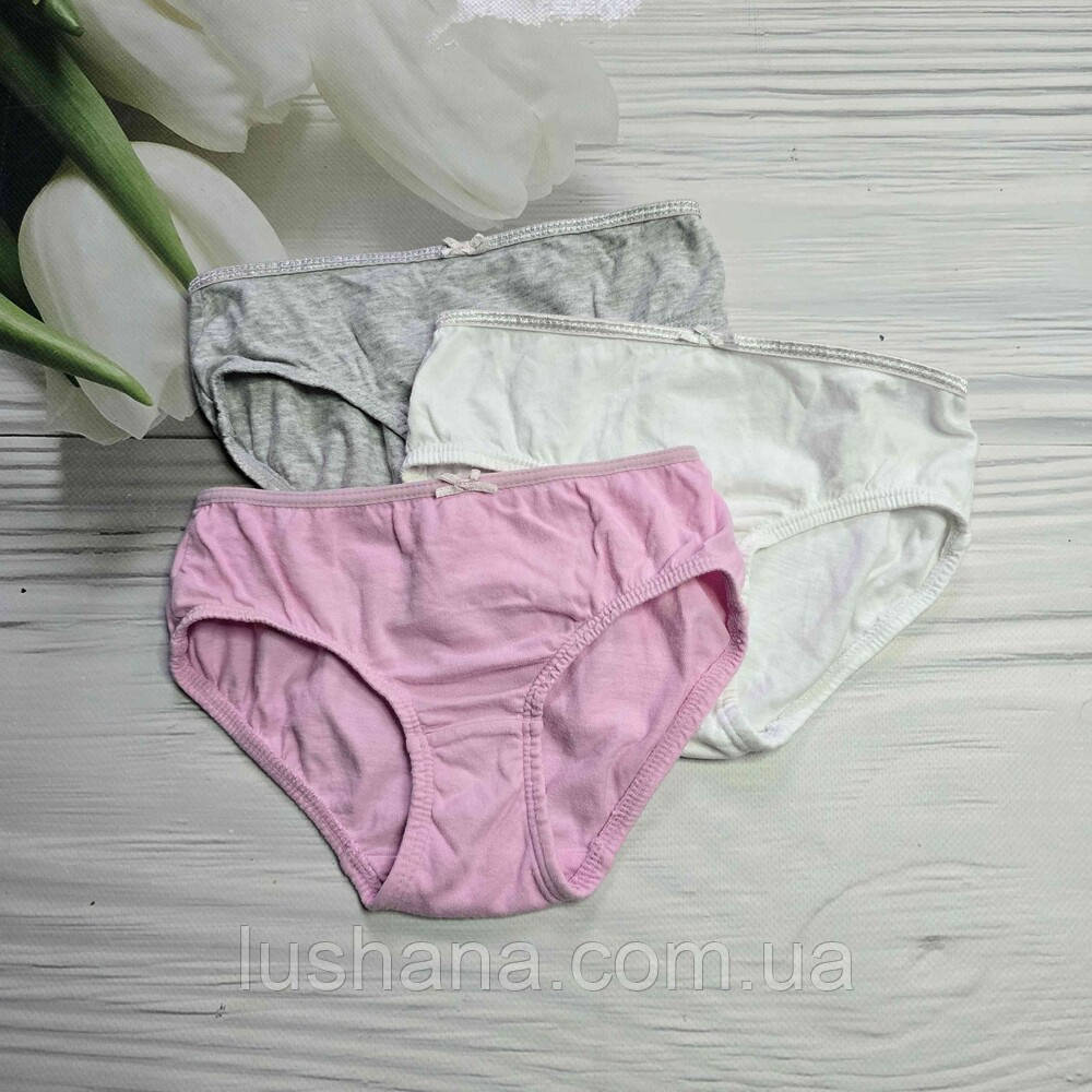 Набір комплект дитячих трусів - сліпів на дівчинку р.98, фото 1