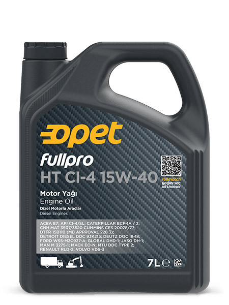 Олива OPET FULLPRO HT CI-4 15W-40 4л, фото 1