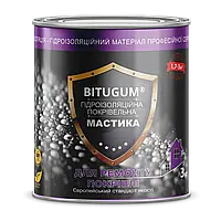 Мастика гідроізоляційна, покрівельна, універсальна ТМ "BITUGUM" - 3,0 кг.