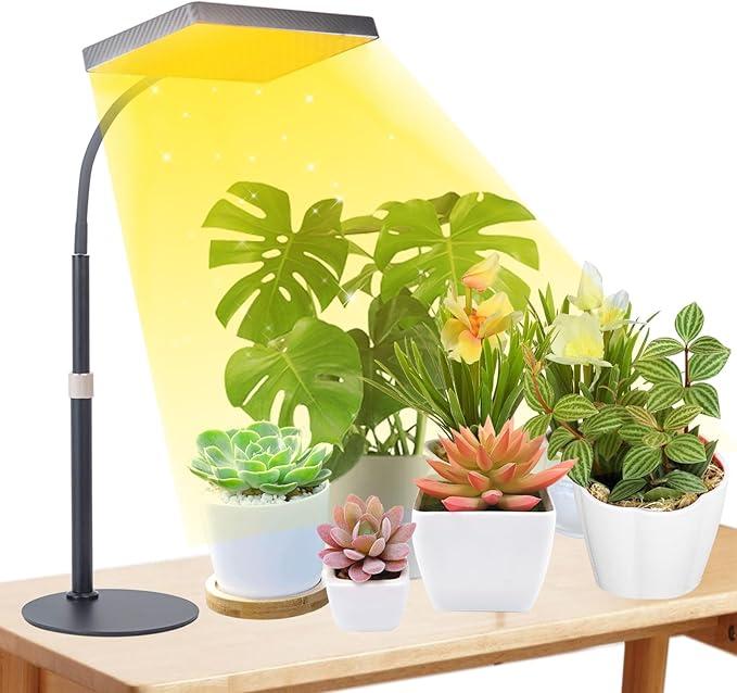 \Настільна фітолампа для кімнатних рослин FECiDA 25 Вт. УФ-ІК повного спектру, 2000 люмен з вимикачем, фото 1