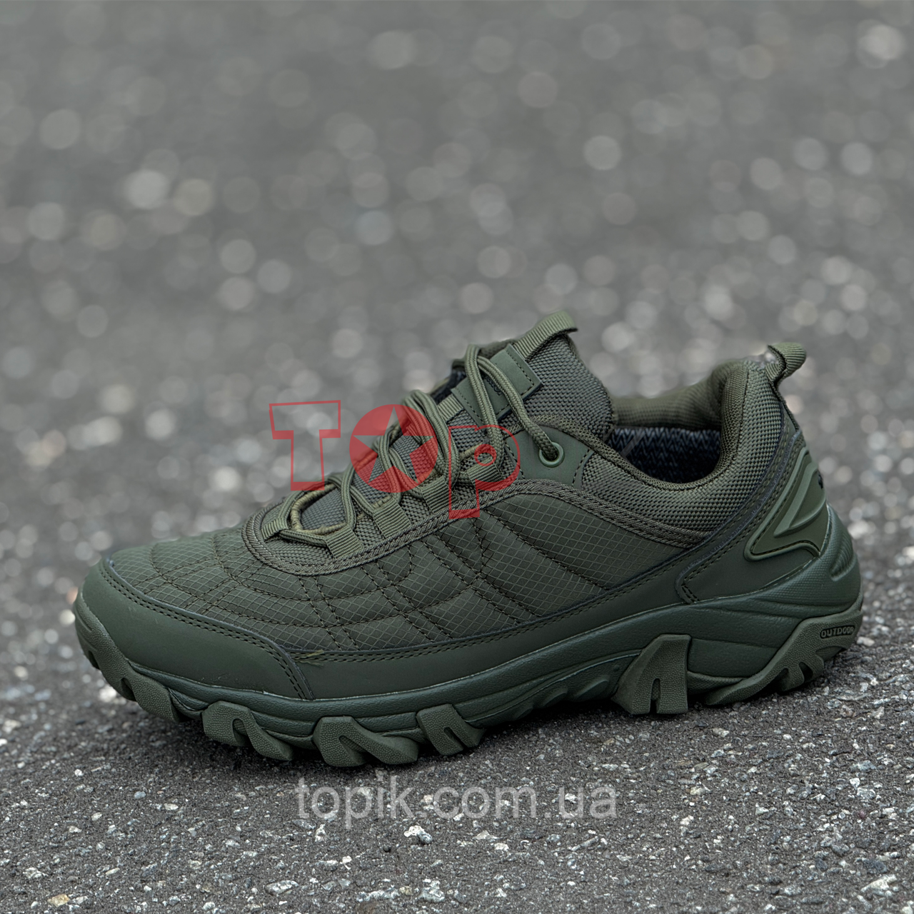 Кросівки чоловічі термо хакі Кроссовки мужские термо хаки (Код: 3611)