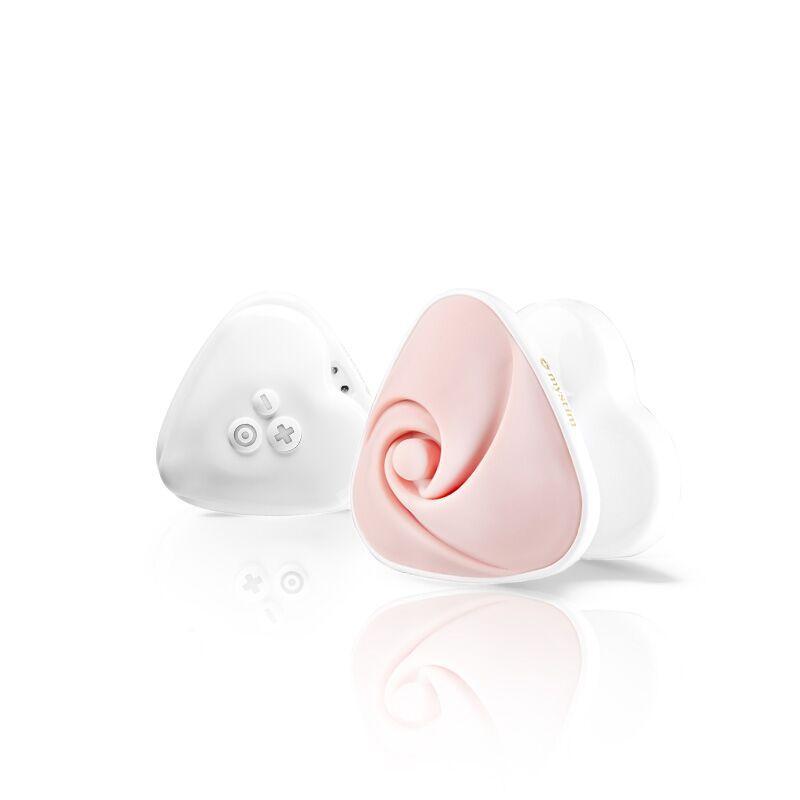 Вібратор для клітора Mystim Hearts Desire White, 8 режимів, дуже потужний, 6,5х6 см., фото 1