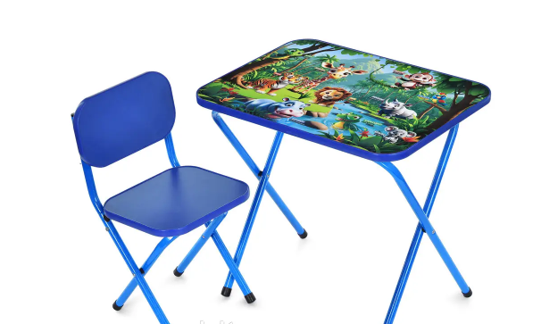 Складаний дитячий столик зі стільчиком M 5970-4