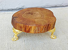 Костер-підставка під гаряче на декоративних ніжках, ручна робота., фото 2