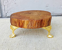 Костер-підставка під гаряче на декоративних ніжках, ручна робота., фото 4