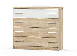 Комод 4ш Маркос сонома + білий