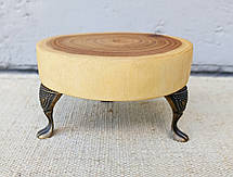 Підставка під гаряче з натурального дерева з декоративними ніжками, фото 4