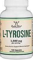Double Wood L-Tyrosine / Л-Тирозин для підтримки концентрації та когнітивної функції 120 капсул