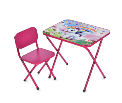 Столик зі стільцем складний дитячий M 5967-8