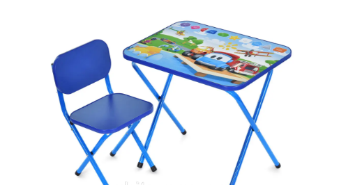 Складаний дитячий столик зі стільчиком M 5962-4