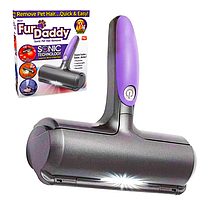 Електрична щітка Fur Daddy (L) для видалення шерсті домашніх тварин з меблів, одягу та килимів