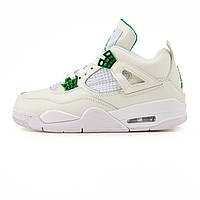 Nike Air Jordan Retro 4 White Green
