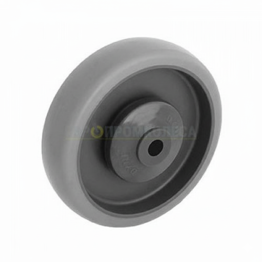 Колесо 160 мм з термопластичної гуми без кронштейна