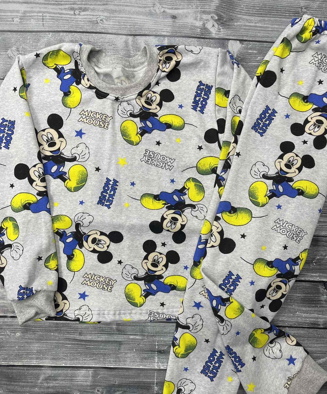 Дитяча начісна піжама на хлопчика «Мікі», фото 1