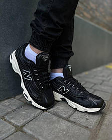 Шкіряні кросівки black/ new balance 1000
