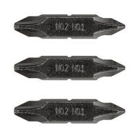 ТОП! Набір біт для мультитула Leatherman 3шт хрестові PHILLIPS 1 та 2 (931026) - (gHome)