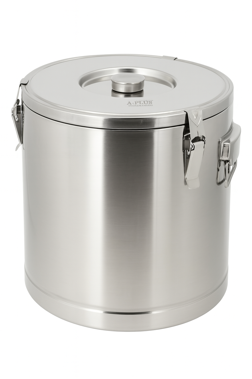 Термокаструля 32 л із неіржавкої сталі A-Plus 2209/Трмос-каструля, фото 1