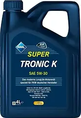 Aral 5w30 Super Tronic K Long Life 3 4L Олива моторна