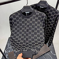 Чоловіча кофта світшот GUCCI CK10131 чорна S, XXL