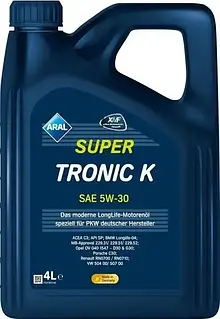 Aral 5w30 Super Tronic Long Life 3 4L Олива моторна