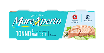 Тунець у власному соку, Mare Aperto, 240 г