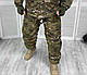 Тактичні зимові штани Single Sword софтшел ЗСУ, штани військові мультикам - фото 1 - id-p2758265390