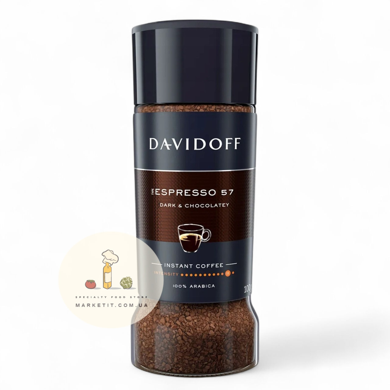 Розчинна кава Davidoff Espresso Intense, 100 г, фото 1