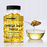 Омега 3-6-9 IronFlex - Omega 3-6-9 Triple 90 капсул, фото 3