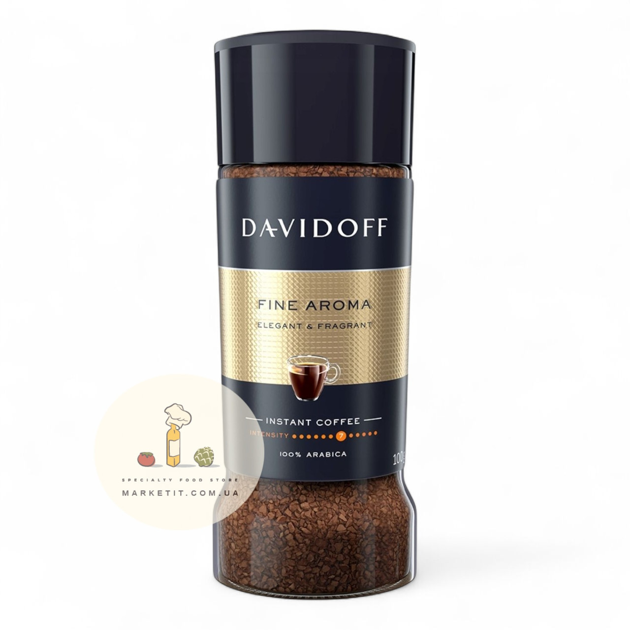 Розчинна кава Davidoff Fine Aroma 100% Арабіка, 100 г., фото 1