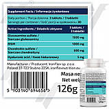 Хондропротектор препарат для суглобів та зв'язок IronFlex Glucosamine + Chondroitin + MSM 100 таблеток, фото 5