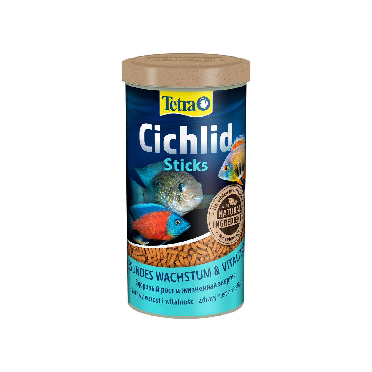 Сухий корм для акваріумних риб Tetra в паличках «Cichlid Sticks» 250 мл (для всіх цихлід)