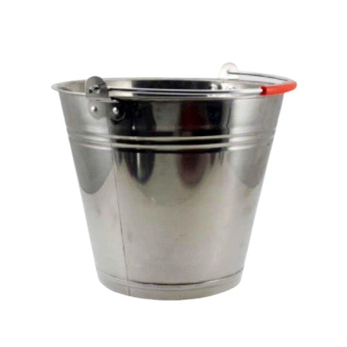 Відро 12л б/кришки нержавіюча сталь Оптима, фото 1