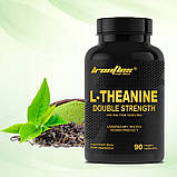 Для нервової системи Л-Теанін IronFlex L-Theanine 200 mg 90 капс, фото 6