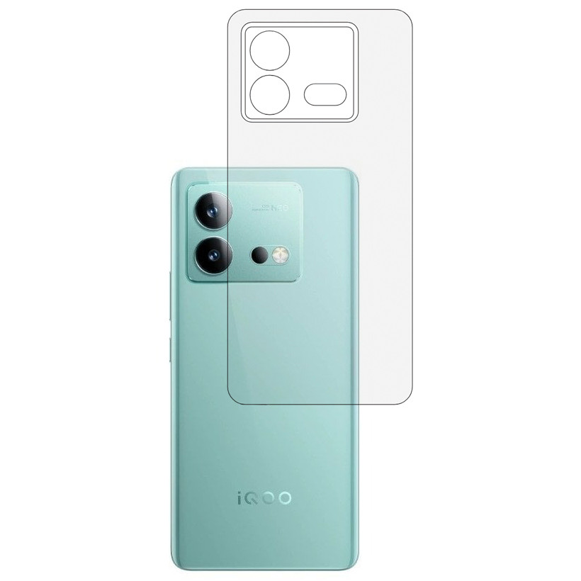 Плівка на задню панель Mietubl HD для Vivo iQOO Neo 8 Pro, фото 1