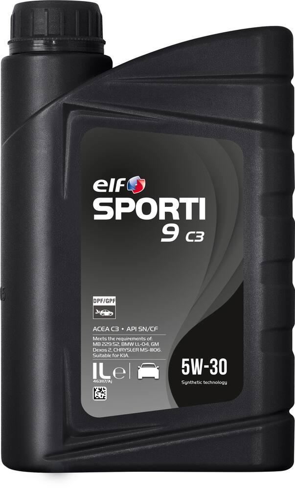 Моторна олива Elf SPORTI 9 С3 5w30 1л А3/В4