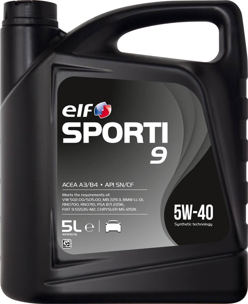 Моторна олива Elf SPORTI 9 5w40 5л
