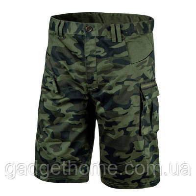 ТОП! Шорти робочі Neo Tools CAMO, розмір XL (54), 255 г/м2, еластичний пояс, камуфляжні (81-271-XL) - (gHome), фото 1